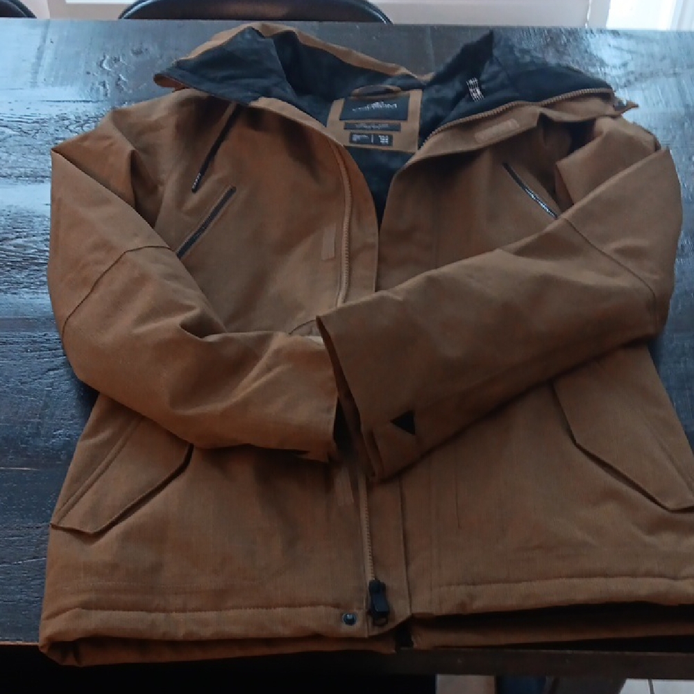 Volcom Womens Brown Ski Jacket